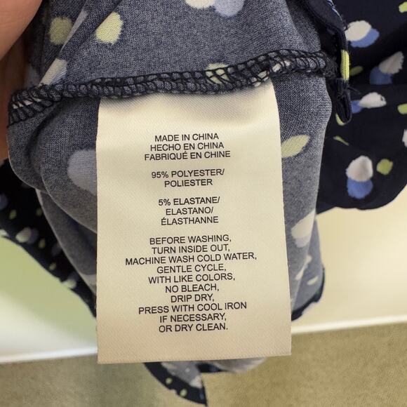 Jones New York Sleeveless V Neck Top Blouse US Women's L - Picture 5 of 8